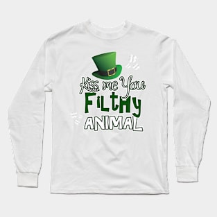 Funny St Patricks Day Shirt Long Sleeve T-Shirt